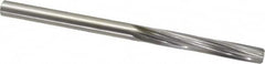 Made in USA - 0.2495" High Speed Steel 6 Flute Dowel Pin Chucking Reamer - Benchmark Tooling