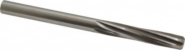 Made in USA - 0.373" High Speed Steel 6 Flute Dowel Pin Chucking Reamer - Benchmark Tooling
