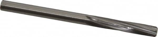 Chucking Reamer: 0.323″ Dia, 4-5/8″ OAL, 1-1/2″ Flute Length, Straight Shank, High Speed Steel 6 Flute, RH