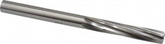 Made in USA - Letter Y High Speed Steel 6 Flute Chucking Reamer - Spiral Flute, 0.404" Straight Shank, 1-3/4" Flute Length, 5-1/4" OAL - Benchmark Tooling