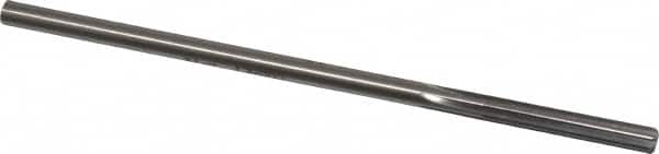 Made in USA - 13/64" Cobalt 6 Flute Chucking Reamer - Straight Flute, 0.1945" Straight Shank, 1-1/4" Flute Length, 5" OAL - Benchmark Tooling