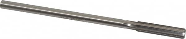 Made in USA - 11/32" Cobalt 6 Flute Chucking Reamer - Straight Flute, 0.2792" Straight Shank, 1-1/2" Flute Length, 6" OAL - Benchmark Tooling