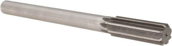 Made in USA - 29/32" Cobalt 8 Flute Chucking Reamer - Straight Flute, 3/4" Straight Shank, 2-5/8" Flute Length, 10" OAL - Benchmark Tooling