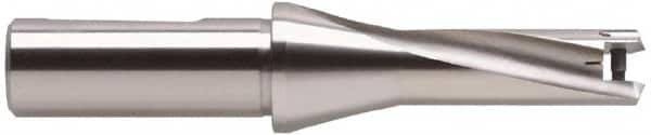 Guhring - 12.5 to 12.9mm Diam, 3xD, 42mm Max Depth, 16mm Shank Diam, 59mm Flute, 111mm OAL, Replaceable Tip Drill - HT 800 WP Insert, 125 Seat Size, Series 4042 - Benchmark Tooling