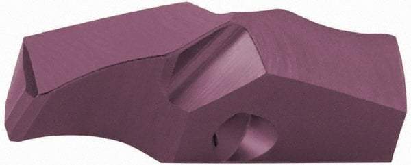 Guhring - Series 2485, 38mm Diam Grade FIREX 140° Replaceable Drill Tip - Carbide, TiN/TiAlN Finish, 6.2 Seat Size, Through Coolant - Benchmark Tooling