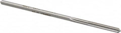 Made in USA - #16 Cobalt 6 Flute Chucking Reamer - Straight Flute, 0.1704" Straight Shank, 1-1/8" Flute Length, 4-1/2" OAL - Benchmark Tooling