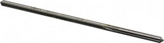 Made in USA - #22 Cobalt 6 Flute Chucking Reamer - Straight Flute, 0.151" Straight Shank, 1" Flute Length, 4" OAL - Benchmark Tooling