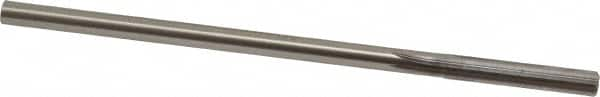 Made in USA - Letter F Cobalt 6 Flute Chucking Reamer - Straight Flute, 1/4" Straight Shank, 1-1/2" Flute Length, 6" OAL - Benchmark Tooling