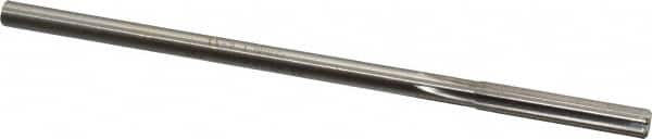 Made in USA - Letter I Cobalt 6 Flute Chucking Reamer - Straight Flute, 1/4" Straight Shank, 1-1/2" Flute Length, 6" OAL - Benchmark Tooling