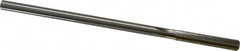 Made in USA - Letter J Cobalt 6 Flute Chucking Reamer - Straight Flute, 1/4" Straight Shank, 1-1/2" Flute Length, 6" OAL - Benchmark Tooling