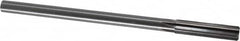 Made in USA - Letter Z Cobalt 6 Flute Chucking Reamer - Straight Flute, 0.373" Straight Shank, 1-3/4" Flute Length, 7" OAL - Benchmark Tooling