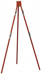 NMC - Tripod Traffic Sign Stand - Aluminum, Compatible with 48" High x 48" Wide Signs - Benchmark Tooling