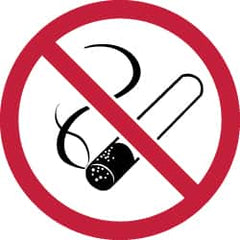 NMC - ISO Label - Black, Red & White, 2" Long x 2" High, Sign Muscle Finish - Benchmark Tooling