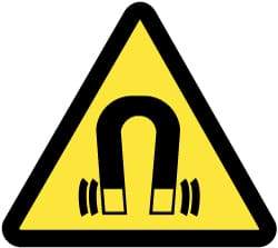 NMC - ISO Label - Black & Yellow, 2" Long x 2" High, Sign Muscle Finish - Benchmark Tooling