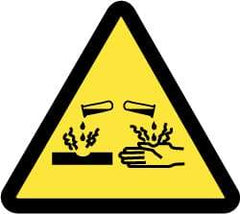 NMC - ISO Label - Black & Yellow, 4" Long x 4" High, Sign Muscle Finish - Benchmark Tooling