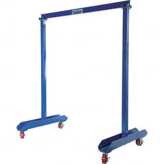 Vestil - 1,000 Lb Load Capacity, Steel Gantry Crane - 6' Span - Benchmark Tooling