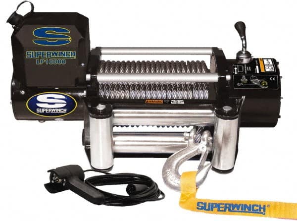 Superwinch - 10,000 Lb Capacity, 85' Cable Length, Automotive Heavy-Duty Recovery Winch - Benchmark Tooling