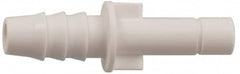 Parker - 3/8 Stem OD x 1/4 Hose Barb, Bio-Sourced Nylon 11 Push-to-Connect Tube to Barb Connector - 190 Max psi, 1/4" Stem Diam, White - Benchmark Tooling