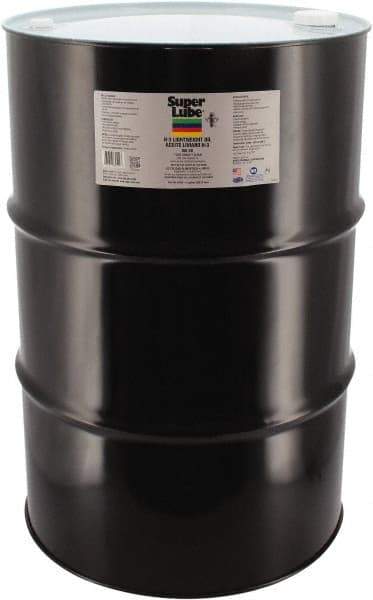 Synco Chemical - 55 Gal Drum Synthetic Multi-Purpose Oil - -12 to 121°F, SAE 80W, ISO 68, 72-79.5 cSt at 40°C, Food Grade - Benchmark Tooling