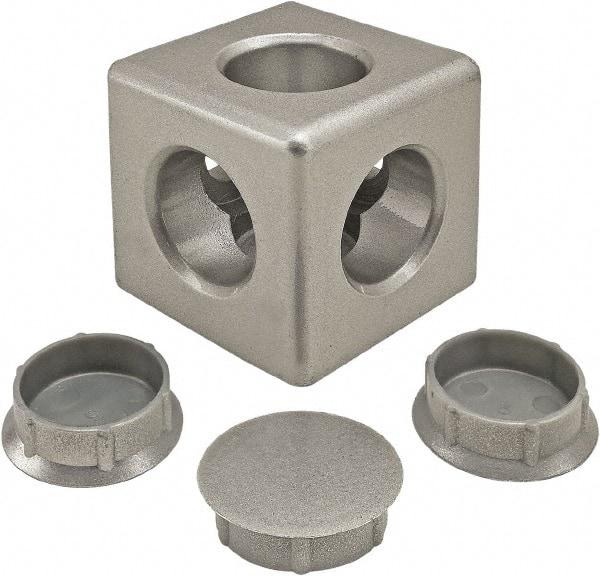 80/20 Inc. - 45mm Wide, Open Shelving Accessory/Component - Aluminum, Lacquered Finish, 45mm Long, Use with 45 Series - Benchmark Tooling