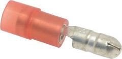 3M - 22 to 18 AWG Crimp Bullet Connector - Red Nylon Insulation - Benchmark Tooling