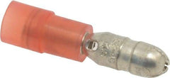 3M - 22 to 18 AWG Crimp Bullet Connector - Red Nylon Insulation - Benchmark Tooling