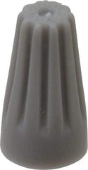 3M - 3, 22 to 2, 16 AWG, 300 Volt, Fire Resistant, Standard Twist on Wire Connector - Gray, 221°F - Benchmark Tooling