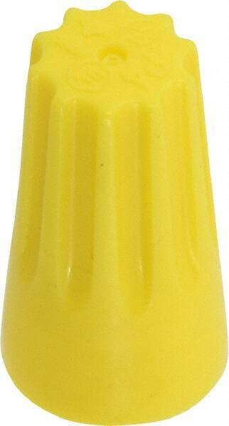 3M - 3, 20 to 2, 12 AWG, 600 Volt, Fire Resistant, Standard Twist on Wire Connector - Yellow, 221°F - Benchmark Tooling