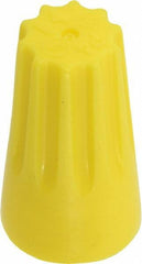 3M - 3, 20 to 2, 12 AWG, 600 Volt, Fire Resistant, Standard Twist on Wire Connector - Yellow, 221°F - Benchmark Tooling