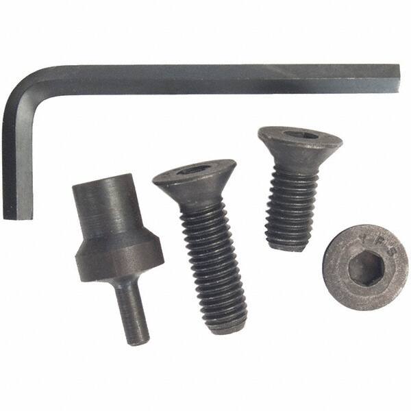 Merit Abrasives - Flap Wheel Adapter - 1/4" Shank Diam, Compatible With 4-8" Diam Flap Wheels - Benchmark Tooling