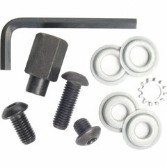 Merit Abrasives - Flap Wheel Adapter - 5/8-11 Thread, Compatible With 4-8" Diam Flap Wheels - Benchmark Tooling