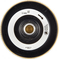Merit Abrasives - 4" Diam Hook & Loop Disc Backing Pad - 13,000 RPM - Benchmark Tooling