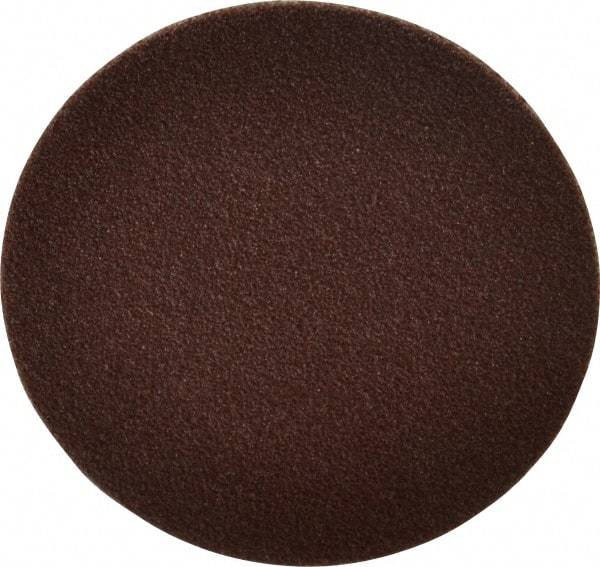 Merit Abrasives - 2" Diam, 100 Grit Aluminum Oxide Adhesive PSA Disc - Medium Grade, Black, Cloth Backing, Flexible - Benchmark Tooling