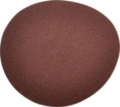 Merit Abrasives - 2" Diam, 240 Grit Aluminum Oxide Adhesive PSA Disc - Very Fine Grade, Black, Cloth Backing, Flexible - Benchmark Tooling