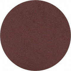 Merit Abrasives - 3" Diam, 120 Grit Aluminum Oxide Adhesive PSA Disc - Medium Grade, Black, Cloth Backing, Flexible - Benchmark Tooling