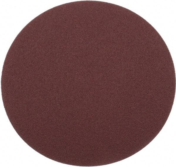 Merit Abrasives - 3" Diam, 150 Grit Aluminum Oxide Adhesive PSA Disc - Medium Grade, Black, Cloth Backing, Flexible - Benchmark Tooling