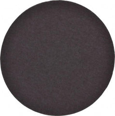Merit Abrasives - 5" Diam, 60 Grit Aluminum Oxide Adhesive PSA Disc - Coarse Grade, Black, Cloth Backing, Flexible - Benchmark Tooling