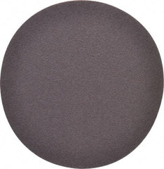 Merit Abrasives - 5" Diam, 80 Grit Aluminum Oxide Adhesive PSA Disc - Coarse Grade, Black, Cloth Backing, Flexible - Benchmark Tooling