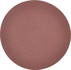 Merit Abrasives - 5" Diam, 120 Grit Aluminum Oxide Adhesive PSA Disc - Medium Grade, Black, Cloth Backing, Flexible - Benchmark Tooling