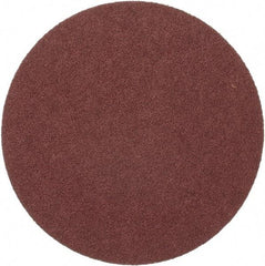 Merit Abrasives - 8" Diam, 36 Grit Aluminum Oxide Adhesive PSA Disc - Very Coarse, Black, Cloth Backing, Flexible - Benchmark Tooling