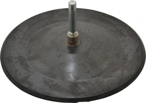 Merit Abrasives - 5" Diam Adhesive/PSA Disc Backing Pad - 1/4" Shank Diam, 3,500 RPM - Benchmark Tooling