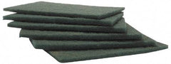 Norton - Very Fine Grade, Aluminum Oxide Hand Pad - Green, 6" Wide x 9" Long, Nonwoven - Benchmark Tooling