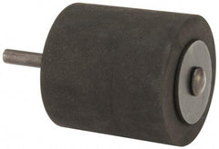 Merit Abrasives - 2" Wide x 2" Diam, Spiral Band Drum - 1/4" Shank Diam, 6,000 RPM - Benchmark Tooling