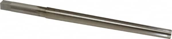 Made in USA - #8 Pin, 0.505" Diam, 0.3971" Small End, 7/16" Diam Straight Shank, 5-3/16" Flute, Taper Pin Reamer - Benchmark Tooling