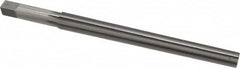 Made in USA - #11 Pin, 0.878" Diam, 0.706" Small End, 3/4" Diam Straight Shank, 8-1/4" Flute, Taper Pin Reamer - Benchmark Tooling