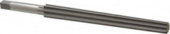 Made in USA - #12 Pin, 1.05" Diam, 0.842" Small End, 3/4" Diam Straight Shank, 10" Flute, Taper Pin Reamer - Benchmark Tooling