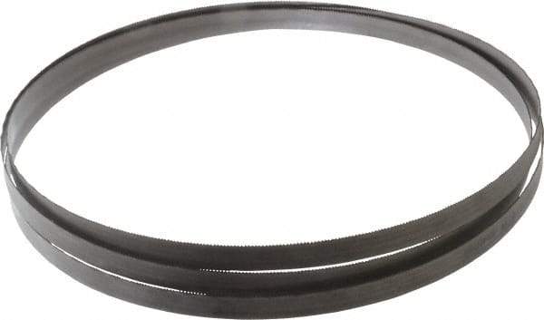 Starrett - 18 TPI, 7' 9" Long x 1/2" Wide x 0.025" Thick, Welded Band Saw Blade - Bi-Metal, Toothed Edge, Wavy Tooth Set, Contour Cutting - Benchmark Tooling