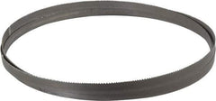 Starrett - 10 to 14 TPI, 7' 9-1/2" Long x 1/2" Wide x 0.025" Thick, Welded Band Saw Blade - Bi-Metal, Toothed Edge, Raker Tooth Set, Contour Cutting - Benchmark Tooling