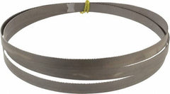 Starrett - 10 to 14 TPI, 8' 2-1/2" Long x 3/4" Wide x 0.035" Thick, Welded Band Saw Blade - Bi-Metal, Toothed Edge, Raker Tooth Set, Contour Cutting - Benchmark Tooling