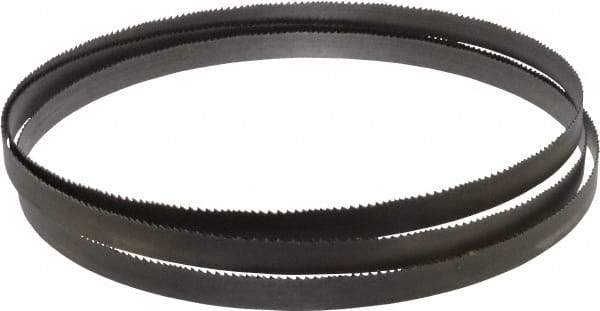 Starrett - 6 to 10 TPI, 9' 6" Long x 3/4" Wide x 0.035" Thick, Welded Band Saw Blade - Bi-Metal, Toothed Edge, Raker Tooth Set, Contour Cutting - Benchmark Tooling